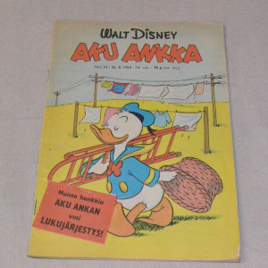 Aku Ankka 34 - 1964